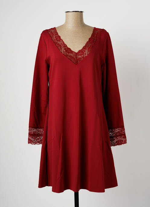 Rochie midi roșu MALOKA femeie