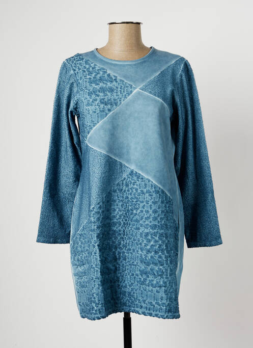 Rochie scurtă albastru MALOKA femeie