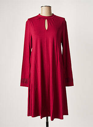 Rochie midi mâneci lungi mâneci lungi violet MALOKA femeie