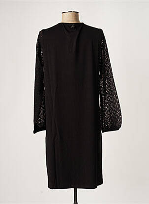 Rochie midi mâneci lungi mâneci lungi negru MALOKA femeie