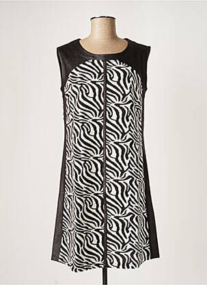 Rochie midi negru MALOKA femeie