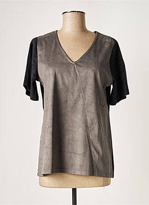 Top gri MALOKA femeie