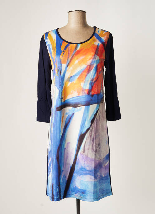 Rochie midi albastru MALOKA femeie