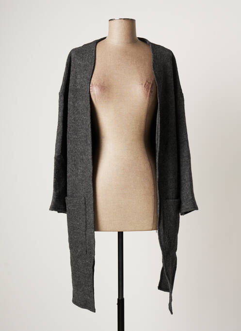 Vestă cu mâneci lungi gri G!OZE femeie