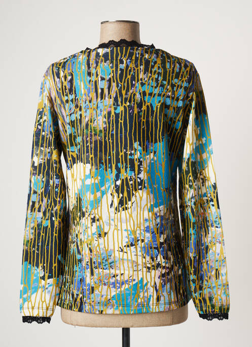 Vestă cu mâneci lungi albastru MALOKA femeie