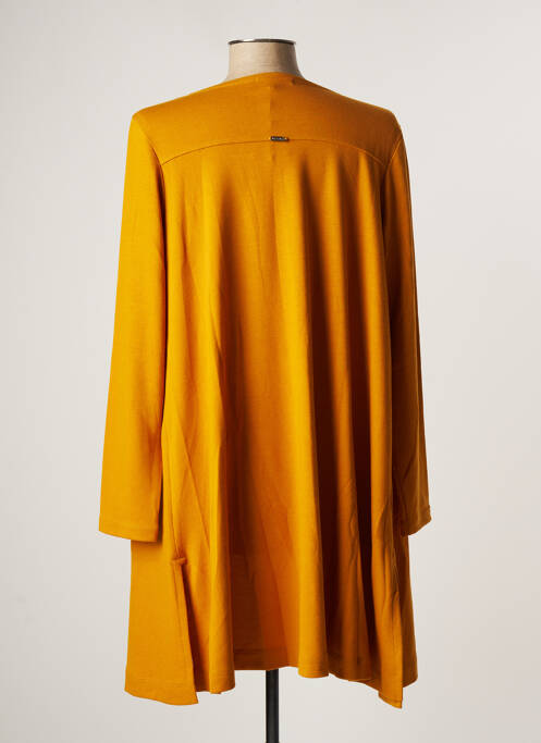 Vestă cu mâneci lungi galben MALOKA femeie