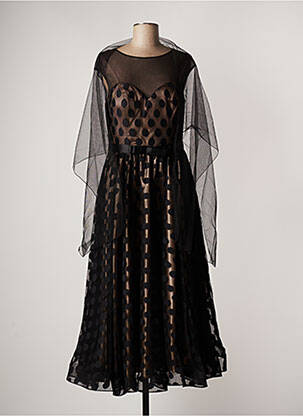 Rochie lungă negru PAUL BRIAL femeie