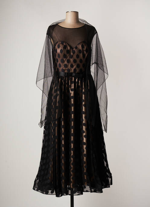 Rochie lungă negru PAUL BRIAL femeie