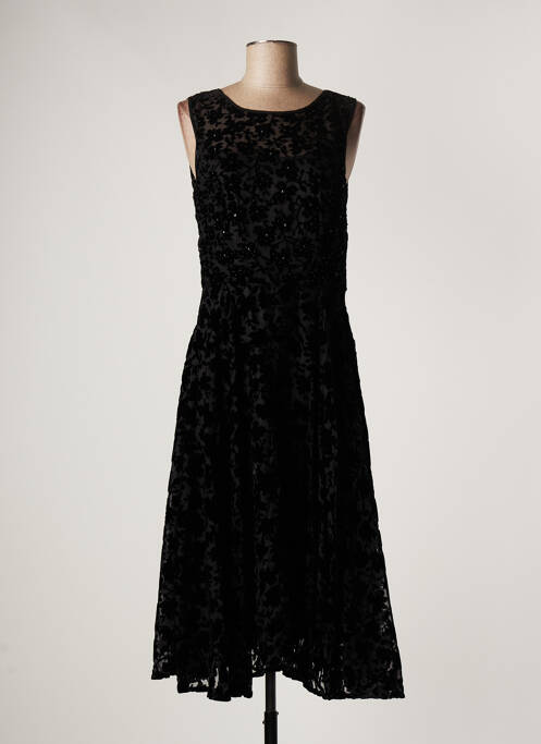 Rochie midi negru PAUL BRIAL femeie