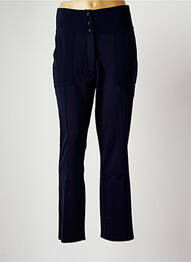 Pantalon drept elasticitate mărime normală albastru MALOKA femeie