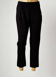 Pantalon 7/8 elasticitate mărime normală negru MALOKA femeie