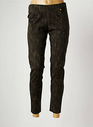 Pantalon 7/8 elasticitate mărime normală verde PAUL BRIAL femme