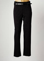Pantalon drept elasticitate mărime normală negru PAUL BRIAL femme