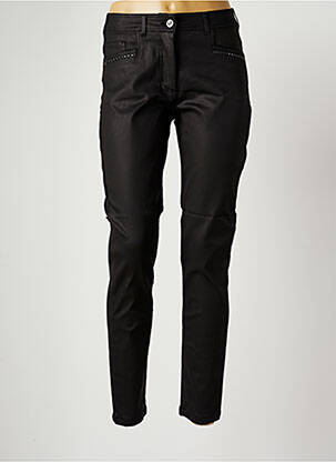 Pantalon slim negru PAUL BRIAL femeie