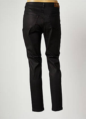 Pantalon slim țesătură acoperită mărime normală negru PAUL BRIAL femeie