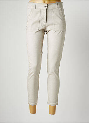 Pantalon 7/8 bej MALOKA femeie