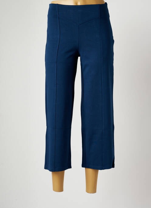 Pantalon trei sferturi albastru MALOKA femeie