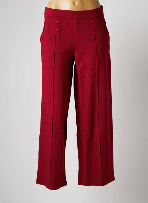 Pantalon larg roz MALOKA femeie