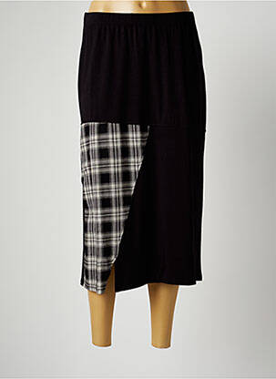 Fustă midi negru G!OZE femeie