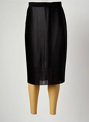 Fustă midi negru PAUL BRIAL femeie