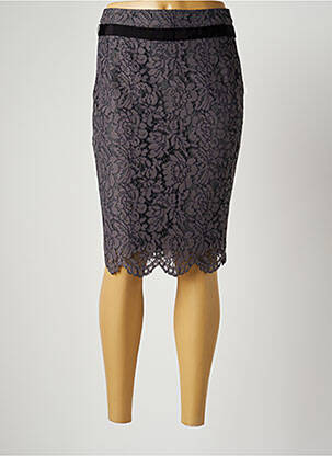 Fustă midi gri PAUL BRIAL femeie