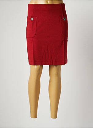 Fustă scurtă roșu MALOKA femeie