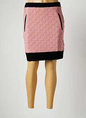 Fustă scurtă roz MALOKA femeie