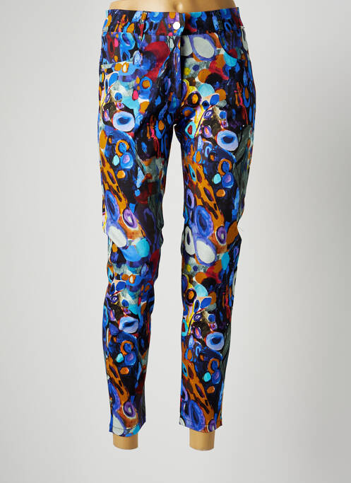 Pantalon drept albastru MALOKA femeie