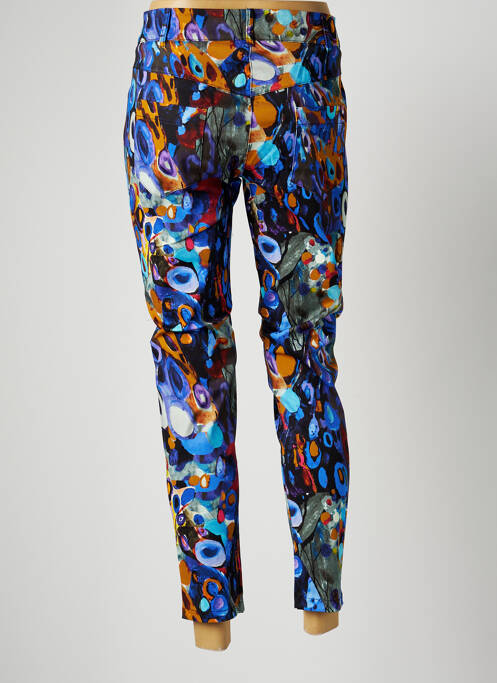 Pantalon drept albastru MALOKA femeie