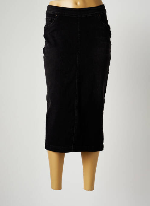Fustă midi negru PAUL BRIAL femeie