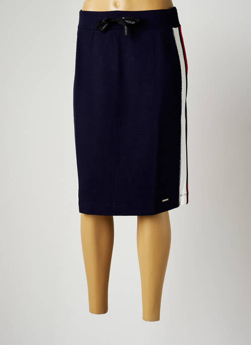 Fustă midi albastru MALOKA femeie