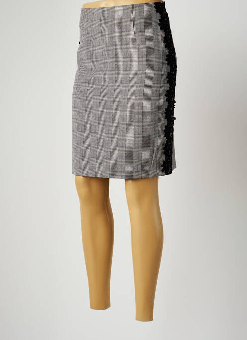Fustă scurtă gri PAUL BRIAL femeie