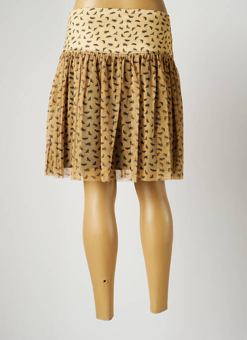 Fustă scurtă galben PAUL BRIAL femeie