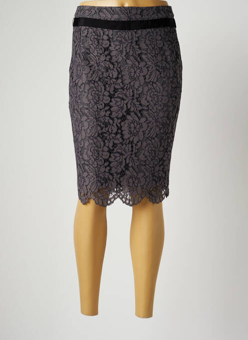 Fustă midi gri PAUL BRIAL femeie