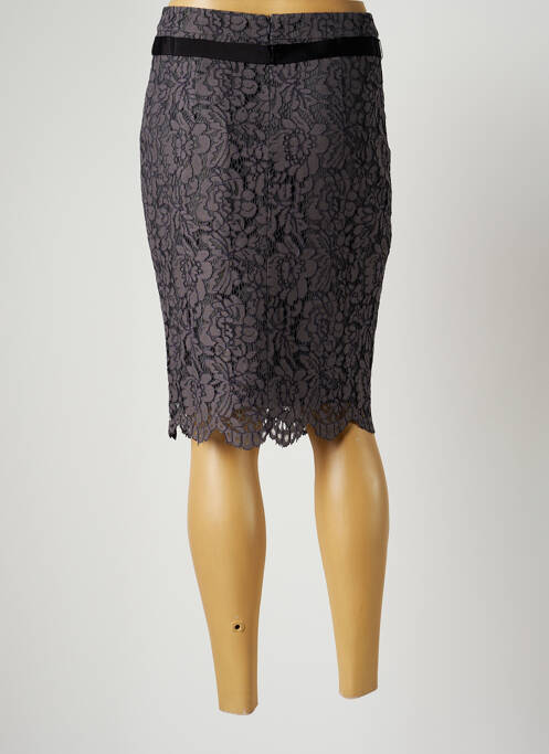 Fustă midi gri PAUL BRIAL femeie