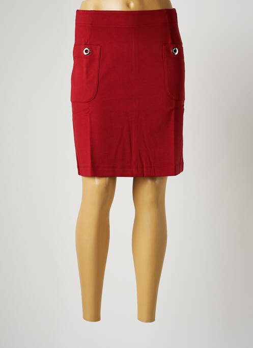 Fustă scurtă roșu MALOKA femeie
