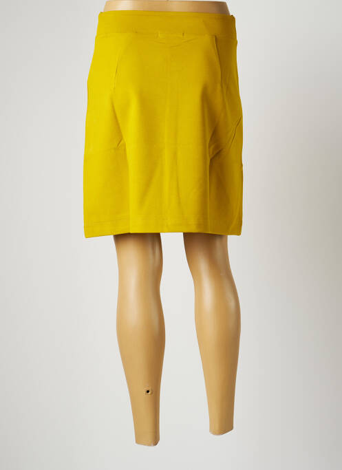 Fustă scurtă galben MALOKA femeie