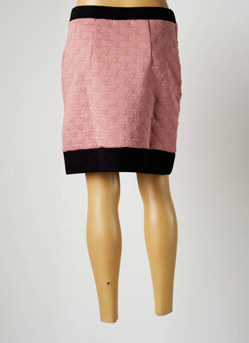 Fustă scurtă roz MALOKA femeie