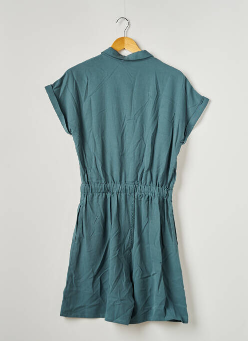 Salopetă scurtă buzunare mâneci scurte verde YEST femme