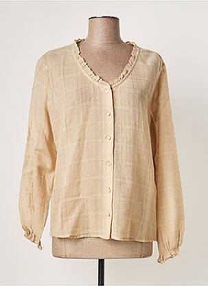Cămașă bej DES PETITS HAUTS femeie