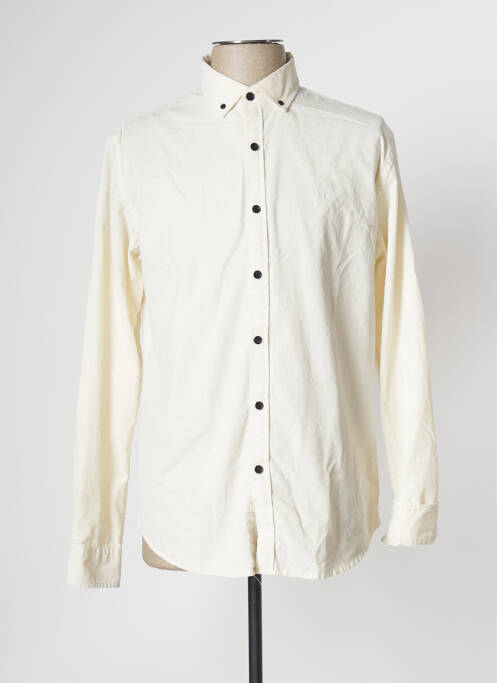 Cămașă cu mâneci lungi bej DSTREZZED bărbat