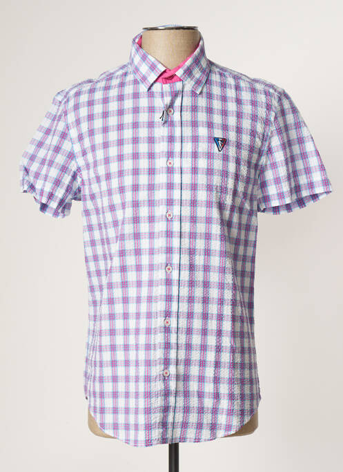 Cămașă cu mâneci lungi roz CAMBE bărbat