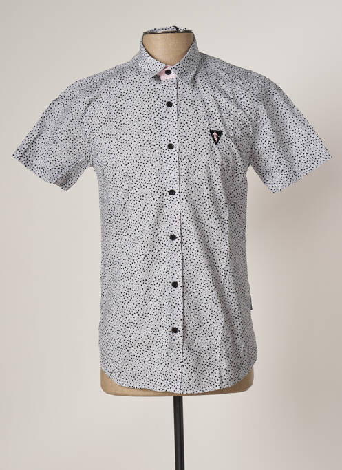 Cămașă cu mâneci scurte alb CAMBERABERO bărbat