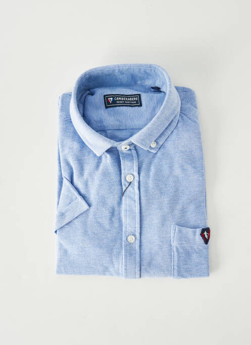 Cămașă cu mâneci scurte albastru CAMBERABERO bărbat