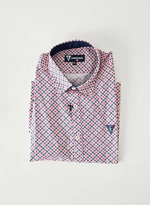 Cămașă cu mâneci scurte roșu CAMBERABERO bărbat