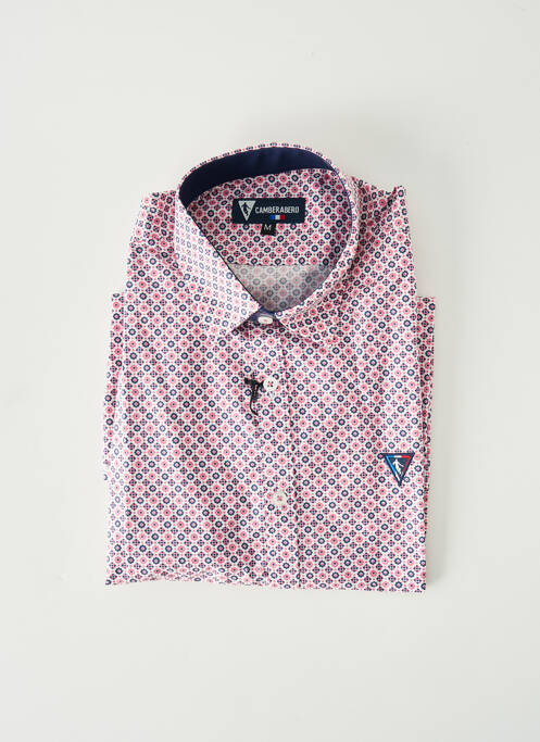 Cămașă cu mâneci scurte roșu CAMBERABERO bărbat