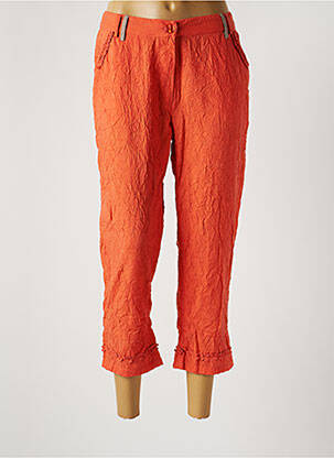 Pantalon trei sferturi portocaliu JAC JAC femeie