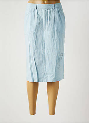 Fustă midi albastru LES MARINS DE JAC JAC femeie