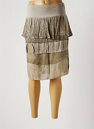 Fustă midi gri JAC JAC femeie