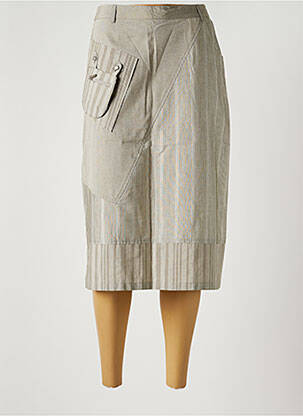 Fustă midi gri JAC JAC femeie